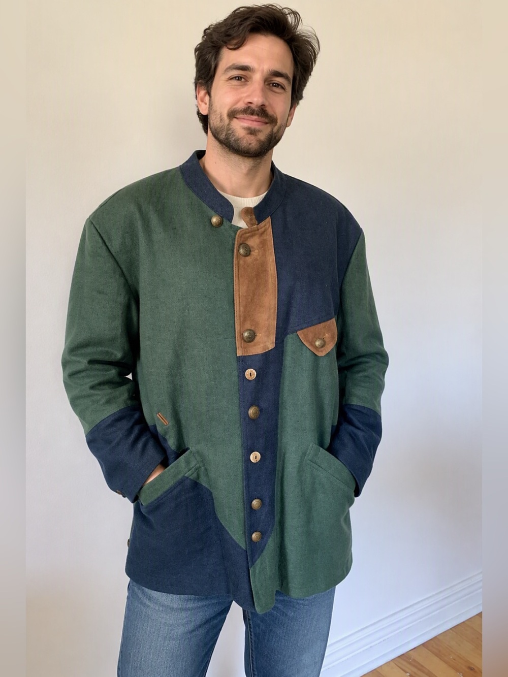 Vintage Steinbok Men’s Tyrol Linen Jacket
